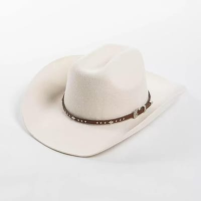 Chapeaux Fedora Cowboy Western Homme Grande Taille 100% Laine Unisexe Vintage Large Bord Chapeau Feutre Jazz Casquettes Gentleman Église 55/57/59/61cm 59cm beige
