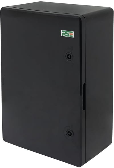 Wandkast Behuizing - Lege Elektronicakast - Montage Beveiliging - IP65 Waterdicht - 18x24x13 cm - Zwart