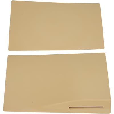 Coque de Protection Hôte Boîtier de Console pour Console PS5 Édition Numérique CDROM Disque beige