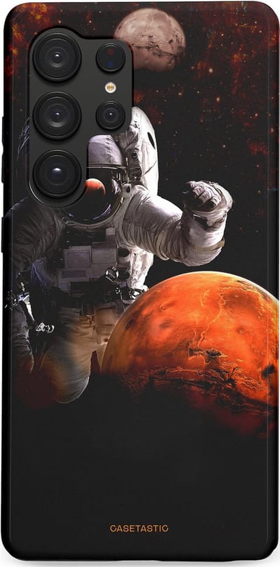 Casetastic Hoesje Geschikt voor Samsung S25 Ultra - Stijlvolle Beschermende Duo-layer Case - Stellar avontuur