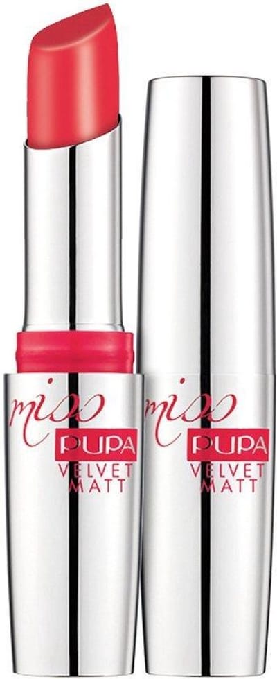 Pupa Milano Miss Pupa Velvet Matt Lipstick Flashy Coral -303