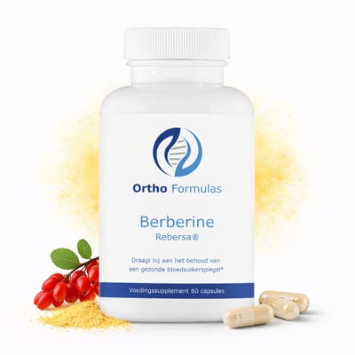 Berberine Extract – Bloedsuikerspiegel & Metabolisme Support - 500 mg 60 Capsules