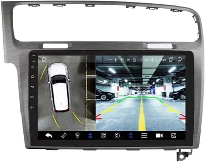 Autoradio bluetooth met camera - Carplay - Voor VW Golf 7 (2013-2017) - Geschikt voor Apple en Android - Stereo - Navigatie - Navigatiesysteem auto