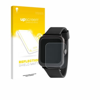 upscreen - Screenprotector voor Sector Smartwatch S-08 - Folie Beschermfolie anti glare matte