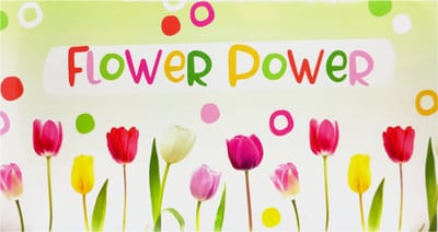 Kaart - Lente - Flower power - SSP19