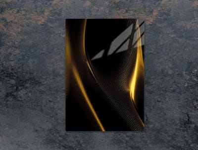 TMK ArtDeko - Snijplank - Goud - 35x52 cm - Gehard Glas