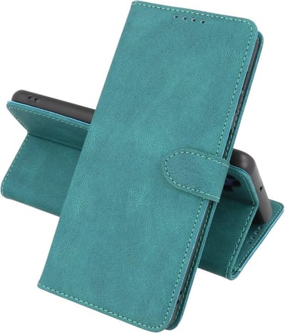 Book Case Telefoonhoesje - Portemonnee Hoesje - Geschikt voor Samsung Galaxy S22 Plus - Donker Groen