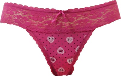 J&C string Kant Hart 1603 - Roze / XL