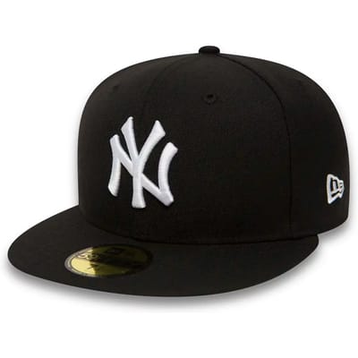 New Era New York Yankees MLB Basic Cap 10003436, Mannen, Zwart, Pet, maat: 7 1/4