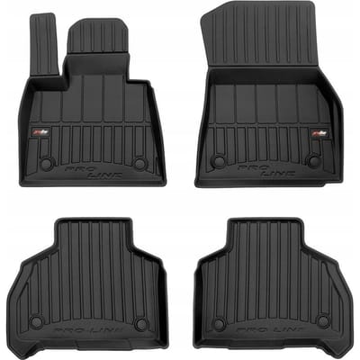 FROGUM 3D Gummimatten Set – Passend für BMW X7 G07 ab Baujahr 2018 – Hohe 6 cm Kanten – TPE-Material – Geruchlos & Schwarz