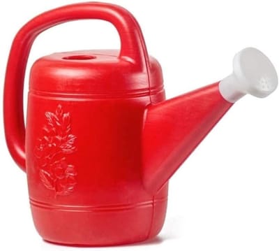 Gieter met Sproeier - Planten watergift - Binnen en buiten - Afneembare sproeikop - 1.5 liter capaciteit - Rood