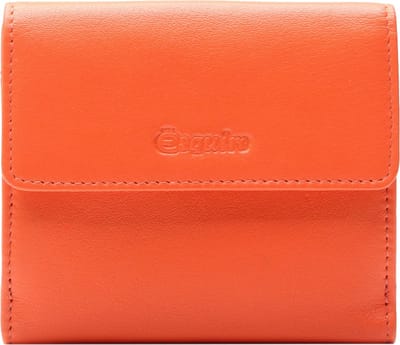 Esquire Leren Portemonnee Viktoria Little Wallet Flame Oranje