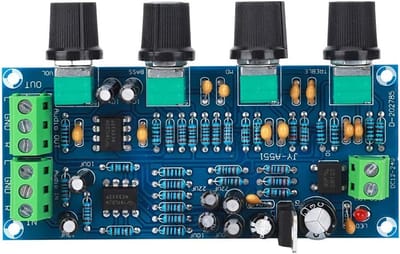 HiFi Voorversterker Tone Control Board met NE5532 voor Volumeregeling