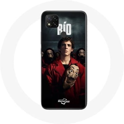 Xiaomi Redmi 9C hoesje La Casa De Papel Rio-masker
