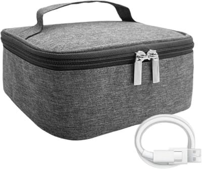 Draagbare Verwarmer - Opwarmtas - Warme Lunch - 3 Temperatuurstanden - 21x17x5 cm