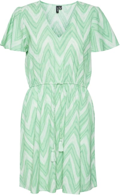 VERO MODA - VMDICTHE KUI CS SHORT DRESS WVN GA - Dames - Mini jurken