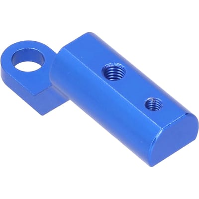Motorfiets Achteruitkijkspiegel Beugel Verlengstuk Aluminiumlegering voor Elektrische Mountainbikes Blauw blauw