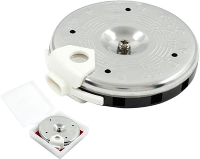 Stemfluit - Stemapparaat Toonbuis - Instrumenten Stemmen - 13 Tonen C-C - 7.11 x 6.91 x 2.21 cm - Zilver