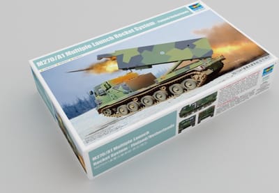 M270/A1 Multiple Launch Rocket System- Finland/Netherlands - Scale 1/35 - Trumpeter - TRUMPETER 1047