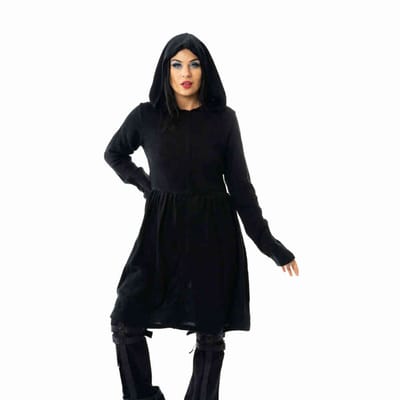 Vixxsin - Mariposa Lange cardigan - S - Zwart