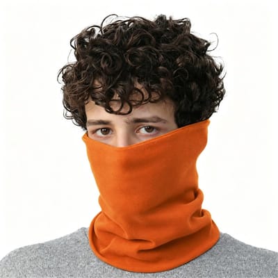 Dailygoods- Sjaal voor Heren - Katoenen Colsjaal - Elastische Halsdoek - Nekwarmer - Ademend Materiaal - 22 x 23 cm