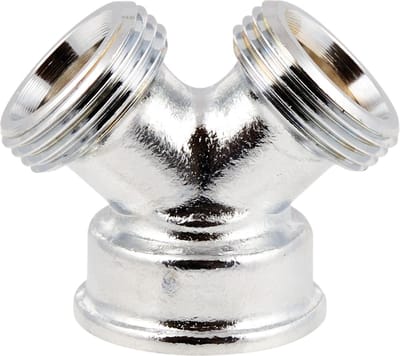 Scanpart wasmachine kraan splitter - Ook geschikt voor vaatwasser - Y-verbinding aanvoerslang - Kraanverdeler - 3/4"