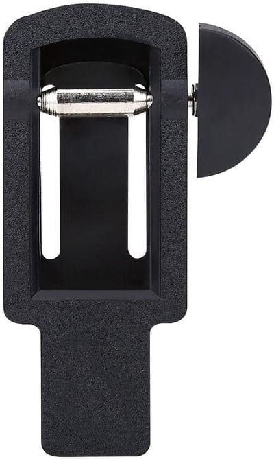 Dailygoods- Buissnijder - Reparatiegereedschap - Schaatsen Messenslijper - Diamant/Kunststof - Compact - Gewicht 50 g - Saxofoonaccessoire