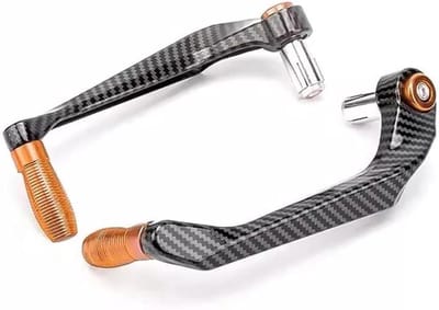 Handbeschermers Motor - Stuurkap Set - Veilig Rijden - CNC Aluminium - Universeel - Zwart