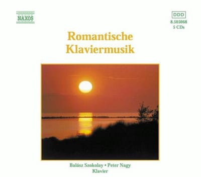 Balasz Szokolay & Peter Nagy - Romantische Klaviermusik 10 Jahre NAXOS Limitierte Jubiläums-Edition (5 CD)