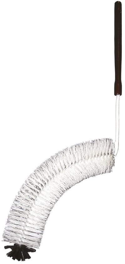 Flessenborstel, Schoonmaakborstel voor Mandfles, Carboy, Wijnballon - 15-34L