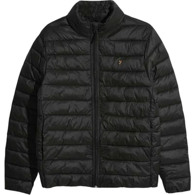 Farah Mannen Joel Gewatteerde Regular Puffer Jacket (Evergreen)