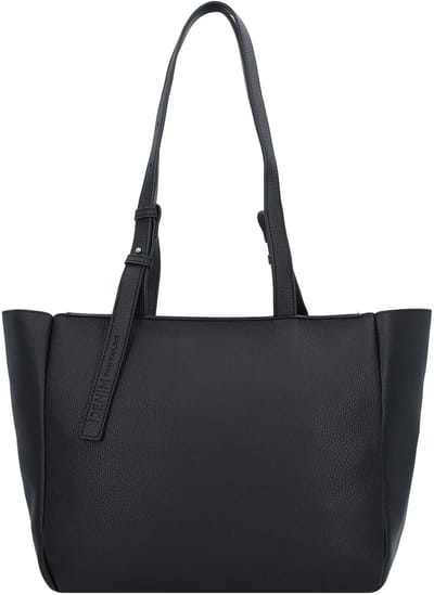 TOM TAILOR Schoudertas Jessie Zip Shopper Black Zwart