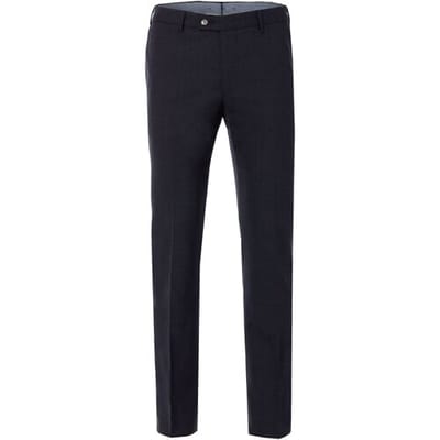 Gardeur Broek Modern Fit Clima Wool Dun Antraciet / male