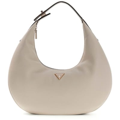 GUESS schoudertas Evie Hobo Bag Light Taupe beige