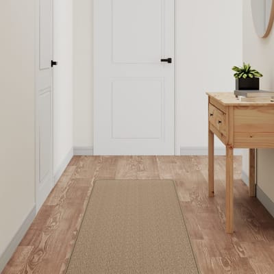 vidaXL - Tapijtloper - 50x300 - cm - sisal-look - zandkleurig