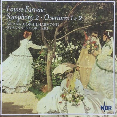 CD LOUISE FARRENC – NDR RADIOPHILHARMO - Symfonie 2 • Ouverture 1 & 2 9998202 cpo 2004 Duitsland Klassiek Gebruikt gray