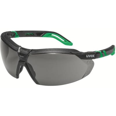 uvex i-5 9183043 Veiligheidsbril Zwart, Groen EN 166:2001, EN 169