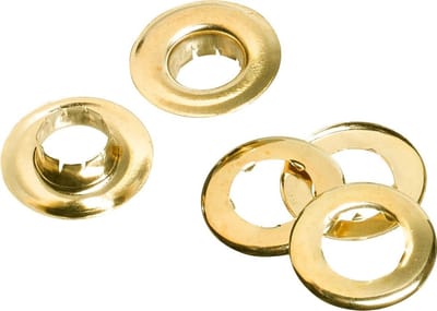 KWB - Zeilringen Messing 10mm - 20 stuks