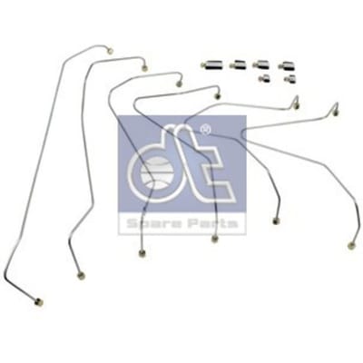 Hogedrukleidingset, injectiesysteem DT Spare Parts 1.12470