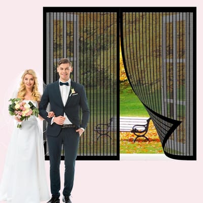 Magnetisch Hor voor Raamkozijn en Deur - Insectenwerend en Tochtvrij - Eenvoudige Montage