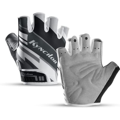 Schokbestendige GEL Pad Fietshandschoenen Halve Vinger Fitnesskleding Weerstand Zowel Heren als Dames Zomer Sportschool Fitness MTB Fiets Praktisch Gebruik M