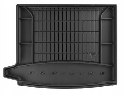 LuxGear Geschikt voor MG HS I 2018-2024 - Kofferbakmat - TPE Rubber - 5 cm Hoge Rand - Organizer - Niet voor 2e Generatie