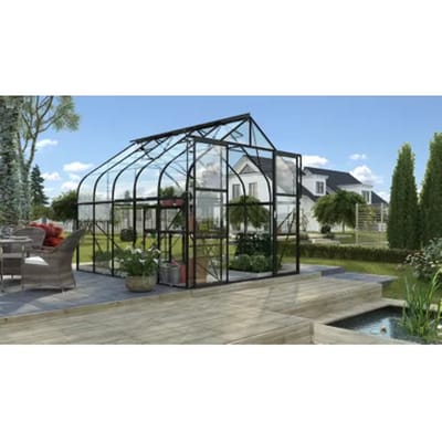 Vitavia Tuinkas Diana 8300 - Veiligheidsglas 3mm - Zwart - 264x321x255cm