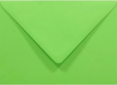 50 Groene B6 Enveloppen 125x175mm Zonder Venster voor Kaarten en Uitnodigingen