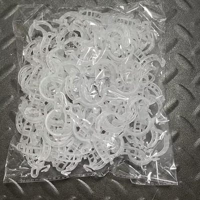 100 Stuks Plastic klem, klimplant, zaailingklem, plantenklem, grote plantbevestigingsklem, tuinbenodigdheden, voor zaailingen, fruit- en groenteklimplanten