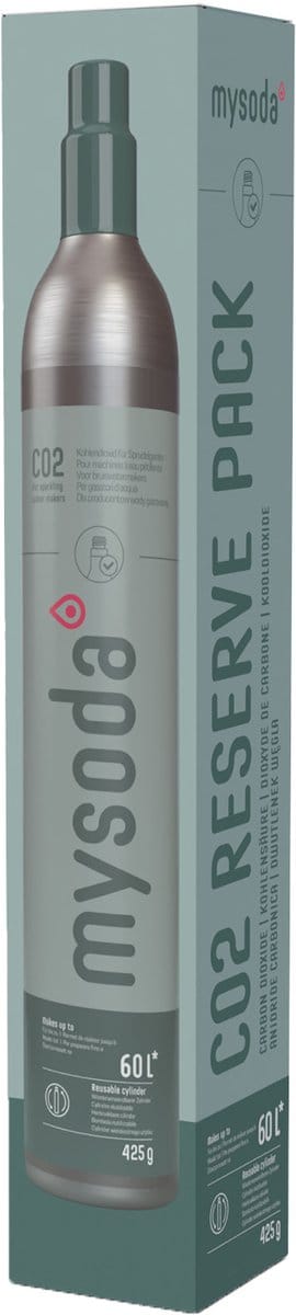 Mysoda BIO-Co2 cilinder- 60L - geschikt voor bijna alle bruiswatertoestellen