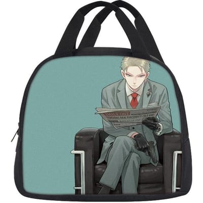 SPY × FAMILY lunchtas veelzijdig cartoon grote capaciteit nieuw item, beste cadeau voor jongens en meisjes op schoolverjaardagen