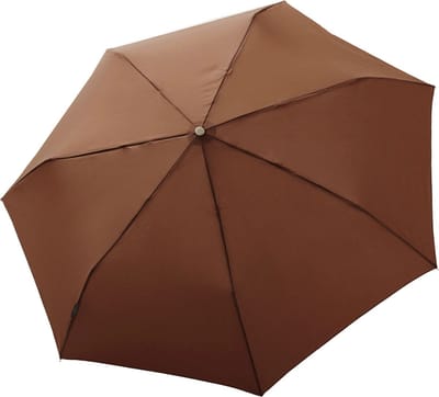 bugatti Paraplu Take it Duo Umbrella Uni Coconut Bruine