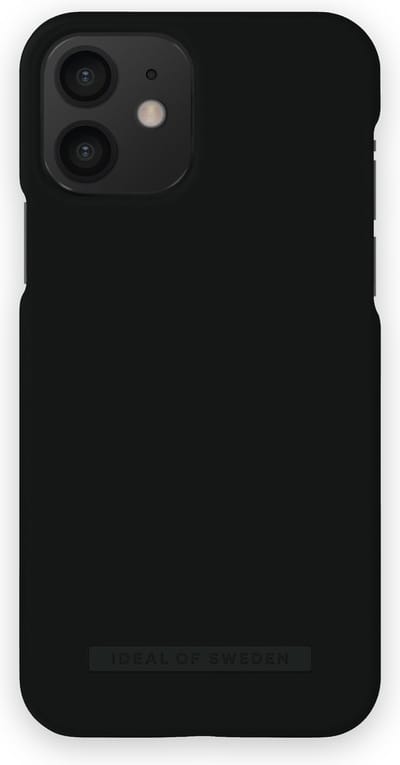 iDeal of Sweden Hoesje Geschikt voor iPhone 12 Pro / 12 - iDeal of Sweden Seamless Case Backcover - zwart