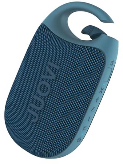 Bluetooth-luidspreker met IP68 waterdichtheid, 24 uur batterijduur en clip voor buitengebruik